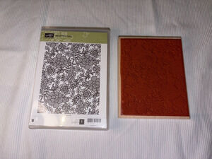 Something Lacy - Stampin' Up - Wood Mounted Stamp set